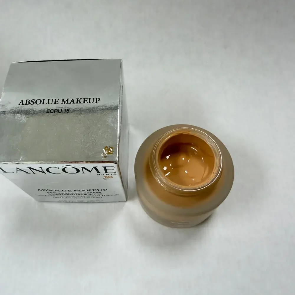 Lancome Absolue Makeup Cream Foundation 1.18 oz Shade Ecru 15
